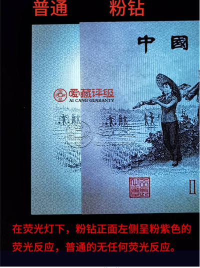解剖1962年背绿一角粉钻荧光版别   三版币背绿1角纸币最新价格行情