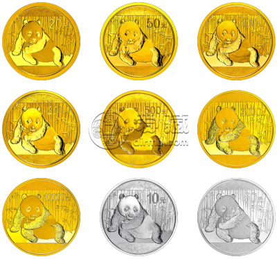 2005年熊猫金银币价值多少      2005年熊猫金银币套装市场价格