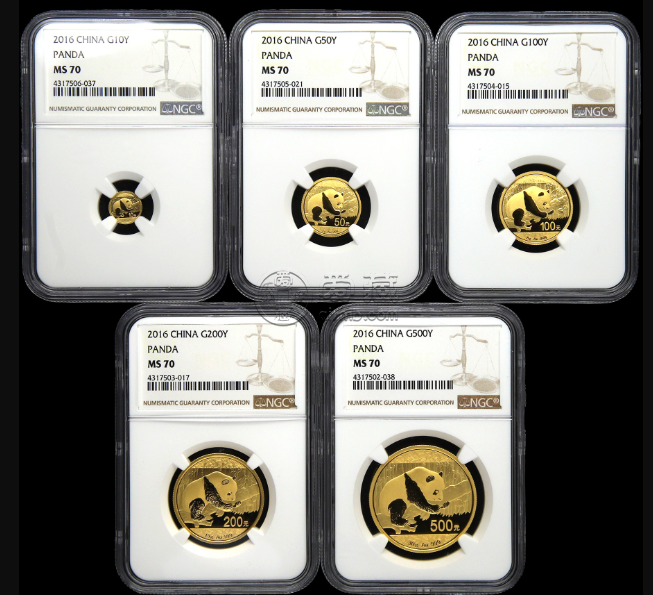 2016年熊猫金币回收价目表 2016年熊猫金币套装现在市场价