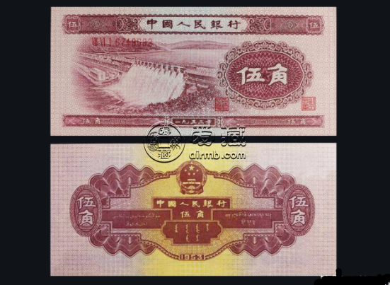 1953年5角人民币价格值多少钱 1953年5角纸币价格