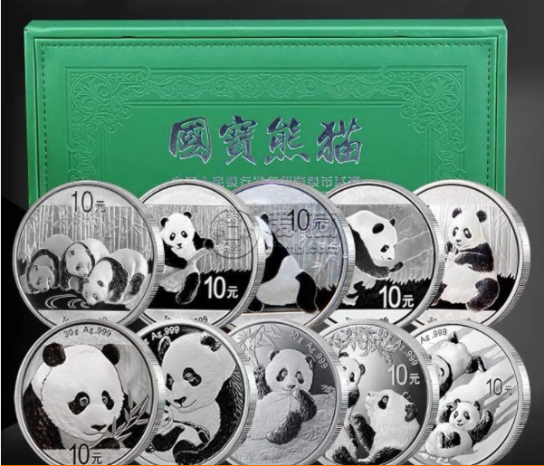 熊猫金银币回收价目表    熊猫系列金银币回收价格