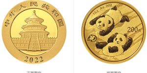 2022熊猫金币价目表