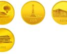 建国30周年1/2盎司金币    1979年建国30周年4枚金币套装价格