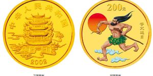 夸父逐日彩金幣價格和發行內容