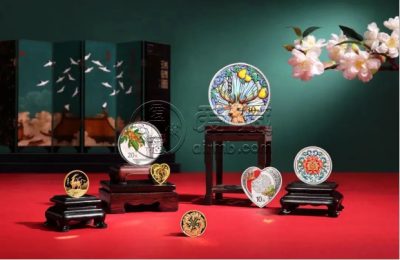 2022花开富贵金银币价格  2022花开富贵金银币最新价格