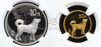 2018年狗年金银币最新价格