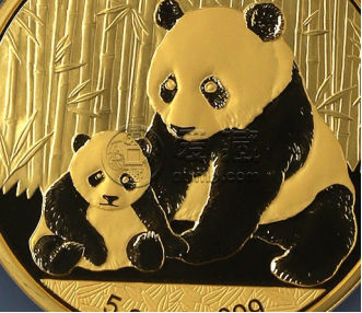 2012年5盎司熊猫金币市场价   2012年5盎司熊猫金币价格