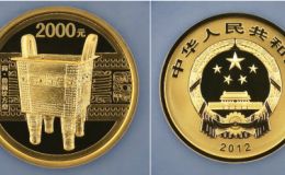 2012年5盎司青铜器第1组金币价格   2012年5盎司青铜器第1组金币最新价格