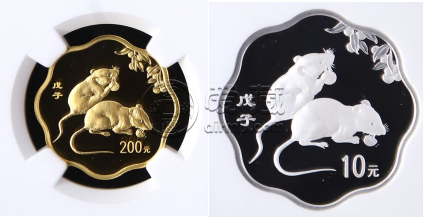 2008年生肖金银币价格   2008年生肖金银币市场价格