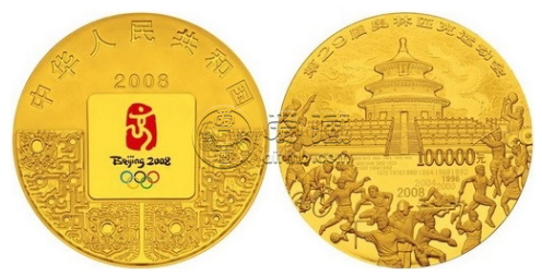 第29届奥运会第3组金币是多少钱    第29届奥运会第3组金币最新价格