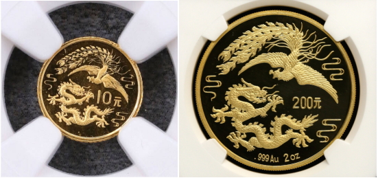 1989年龙凤呈祥金币值多少钱