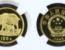 1992年羚牛金币价格    1992年8克珍稀野生动物第3组羚牛金币