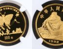 1992年蝴蝶风筝金币值多少钱   1盎司古代科技第1组蝴蝶风筝金币价格