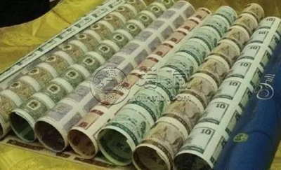 人民币大炮筒各个面值多少连体        大炮筒价格多少