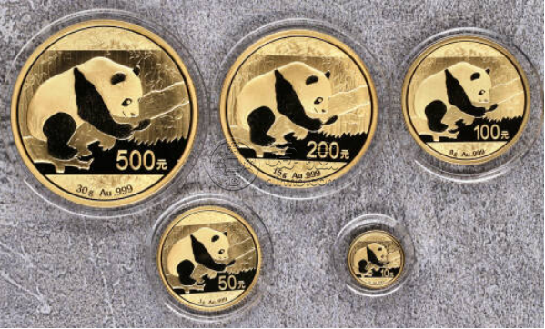 2016年熊猫金币套装现在市场价
