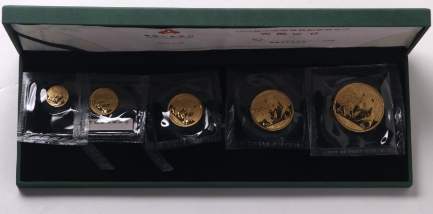 2012年熊猫金银币套装现在市场价