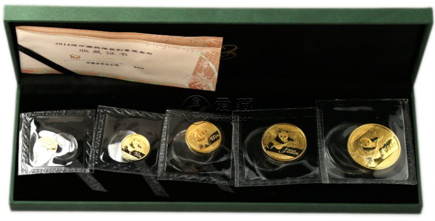 2014年熊猫金币套装市场价   熊猫币收藏投资价值