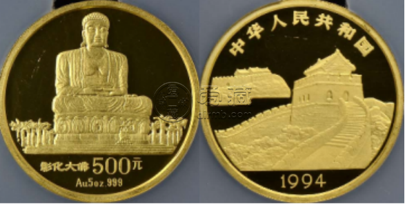 1994年彰化大佛金币价格及收藏价值