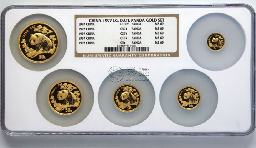 1997年熊猫金币最新价格与收藏价值