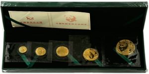 2001年熊貓金銀幣套裝現在值錢嗎 2001年熊貓金銀幣套裝圖片