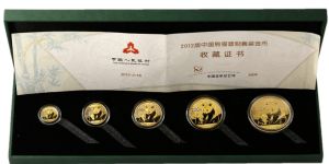 2012年熊貓金幣一套市場(chǎng)價(jià) 2012年熊貓金幣一套回收價(jià)目表