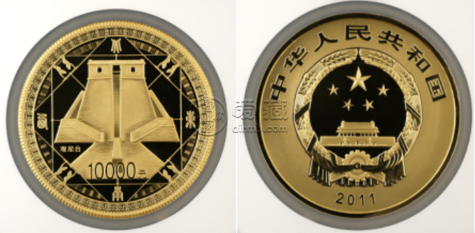 天地之中公斤金币价格   2011年天地之中公斤金币收藏价值