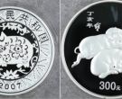 2007年猪年公斤银币值多少钱  2007年1公斤生肖猪银币最新价格