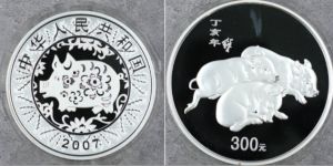 2007年猪年公斤银币值多少钱  2007年1公斤生肖猪银币最新价格
