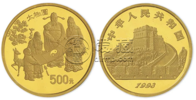 太极图5盎司金币价格 太极图5盎司金币多少钱