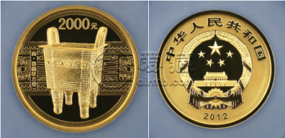 青铜器1组5盎司金币价格 青铜器第一组金银纪念币收藏价值