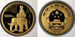 峨眉山公斤金幣最新行情 峨眉山公斤金幣價格