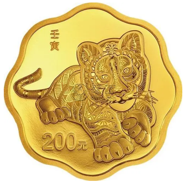 2022年梅花形生肖虎金银币价格 虎年生肖梅花形金银币值多少钱