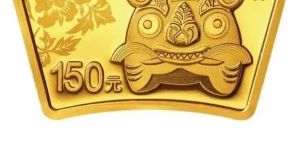 2022年10克扇形生肖虎金币价格 生肖虎虎扇形10克金币