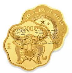2021年梅花形生肖牛金银币价格 2021年生肖牛15克梅花金币多少钱