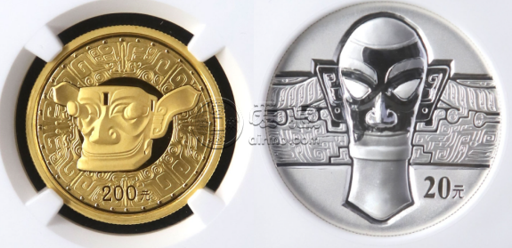 2002年三星堆金银币价格 四川三星堆金银纪念币值多少钱