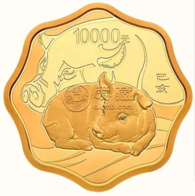 2019年1公斤梅花形生肖猪金币价格 2019年生肖猪1公斤梅花形金币值多少钱