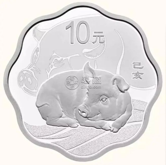 2019年30克梅花形生肖猪银币价格 2019年生肖猪30克梅花银币值多少钱