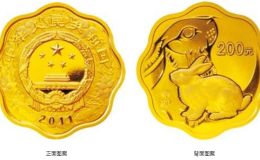 2011年1/2盎司梅花形生肖兔金幣價(jià)格 2011年兔年1/2盎司金幣值多少錢