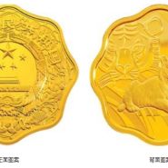 2010年梅花形生肖虎金银币 2010年1/2盎司梅花形生肖虎金币价格
