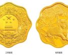 2010年梅花形生肖虎金银币 2010年1/2盎司梅花形生肖虎金币