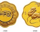 2008年梅花形生肖鼠金银币 2008年1/2盎司梅花形生肖鼠金币价格