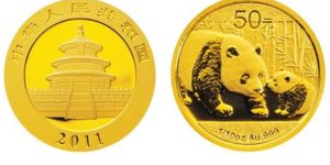 熊猫金币2011年5枚回收价值多少 2011年熊猫金币回收价目表