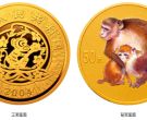 2004年生肖猴彩金银币 2004年1/10盎司生肖猴彩金币价格