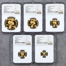 1996年熊猫金币市场价 1996年熊猫金币图片