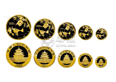 2007年熊猫金币现在价值 2007年熊猫金币套装价值