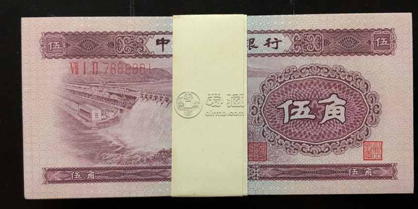 回收水壩五角整刀價格  二版5角刀貨多少錢