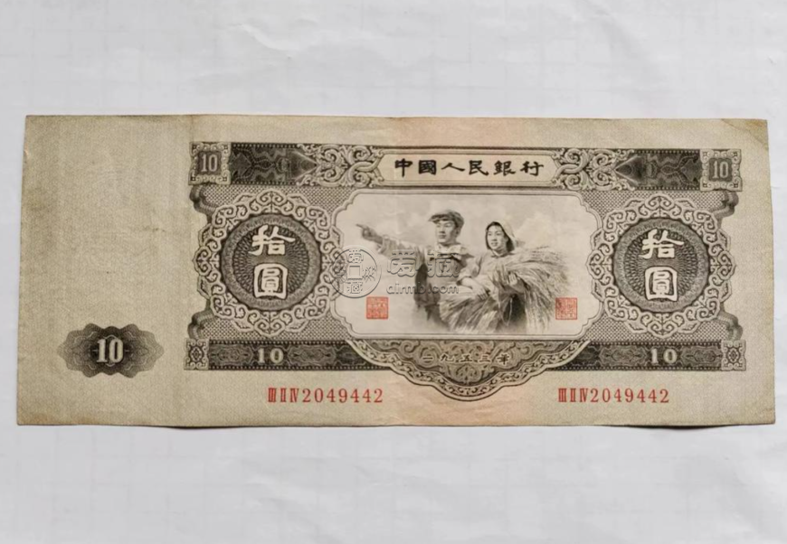 大黑拾人民币现在值多少钱一张 大黑拾一张价格