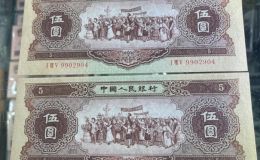海鷗五元價(jià)格   二版幣海鷗五元值多少錢
