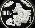 1992年12盎司生肖猴银币价格  1992年生肖猴年12盎司银币收藏价值
