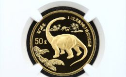 恐龙金币价格 1995年1/2盎司恐龙金币值多少钱
